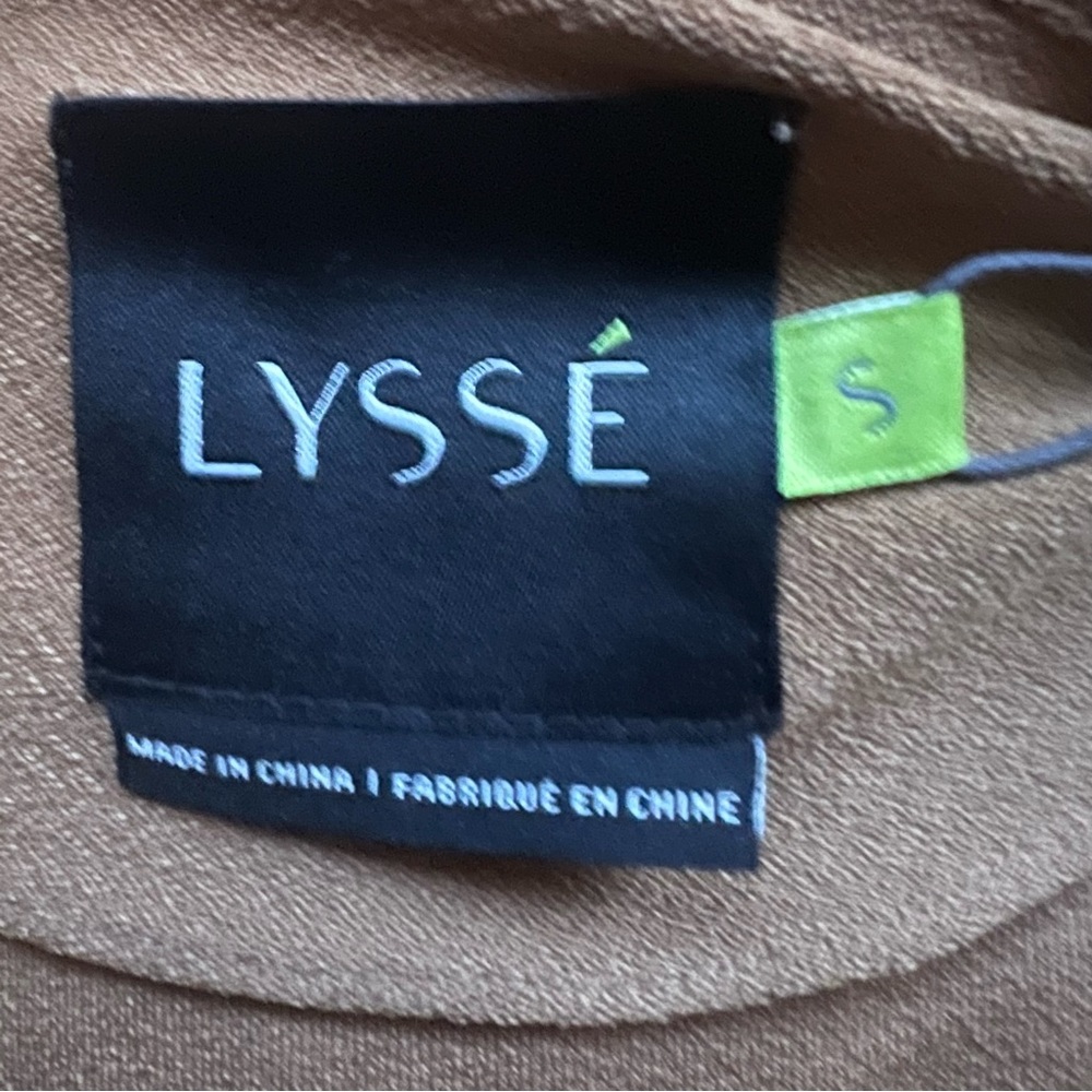 LYSSE jacket brown size small NWT - Picture 6 of 9